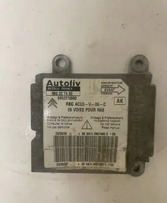 Citroen C4 I Picasso Airbag control unit/module 602327400