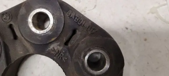 BMW 1 E81 E87 Rear prop shaft donut coupling/joint GAB01017 7511454