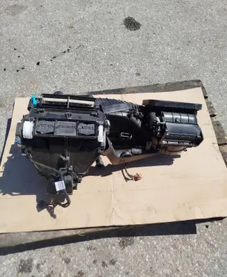 Interior heater climate box assembly