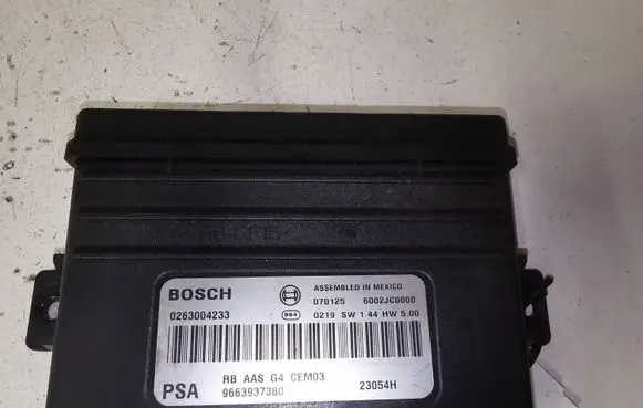 Citroen C4 Grand Picasso Parking PDC control unit/module 9663937380 0263004233 6002JC0000