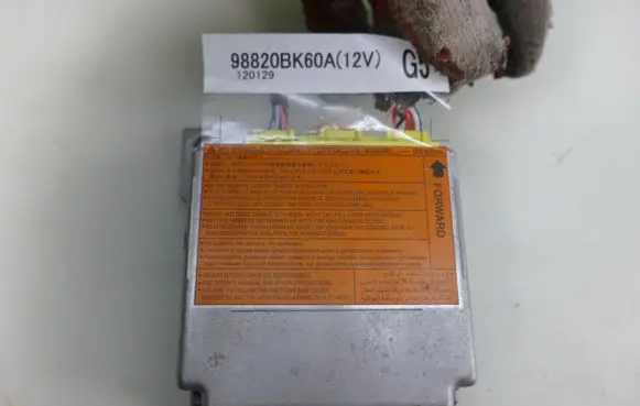 Nissan Qashqai+2 Airbag control unit/module 98820BK60A 120129