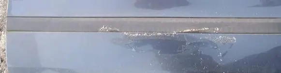 Volvo S60 Front door trim (molding) 