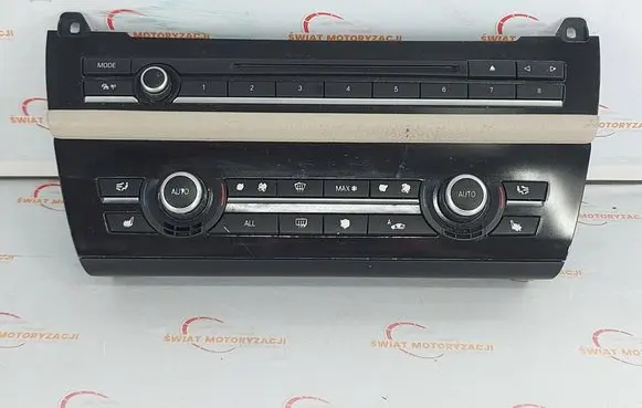 BMW 5 F10 F11 Climate control unit 9233632