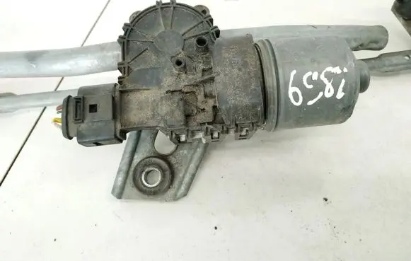Opel Astra H Front wiper linkage and motor 0390241538