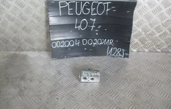 Peugeot 407 Air conditioning (A/C) expansion valve VP4PUH19649AC