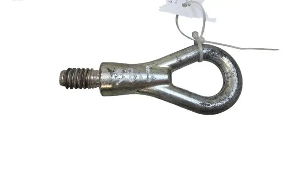 Towing hook eye