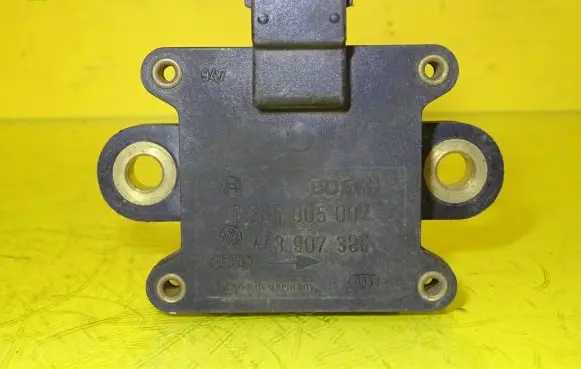 Audi A6 S6 C4 4A ESP acceleration yaw rate sensor 443907388 0265005007