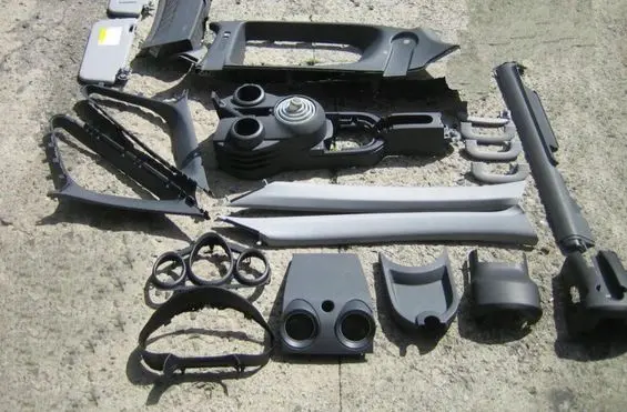 Mitsubishi Colt (A) pillar trim