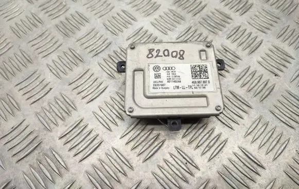 Audi A6 C7 Headlight ballast module Xenon 4G0907697D