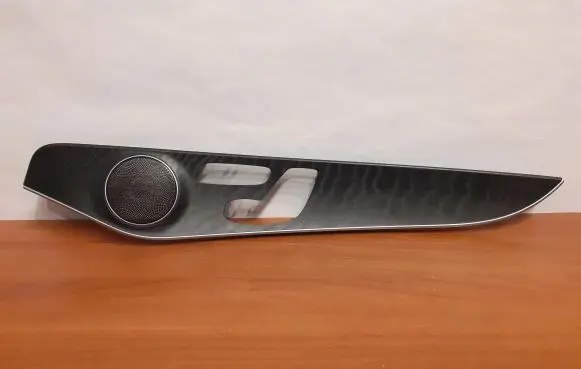 Mercedes-Benz GLC X253 C253 Front door glass trim molding A2057202880 W20528809983