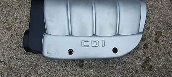 Mercedes-Benz C W203 Engine cover (trim) A6110101167