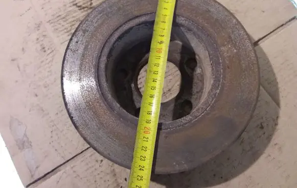 Audi A6 S6 C4 4A Rear brake disc