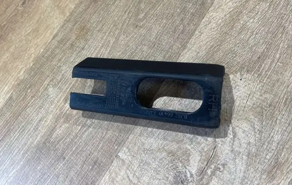 Jaguar XF X250 Front passenger seat rail trim BJ3266410AAW