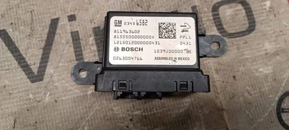 Opel Corsa E Parking PDC control unit/module 23456582 1963602 1039J000