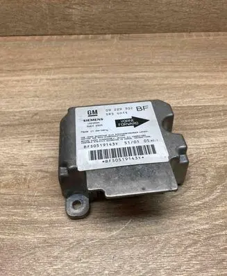 Opel Astra G Airbag control unit/module 09229302 5WK42925