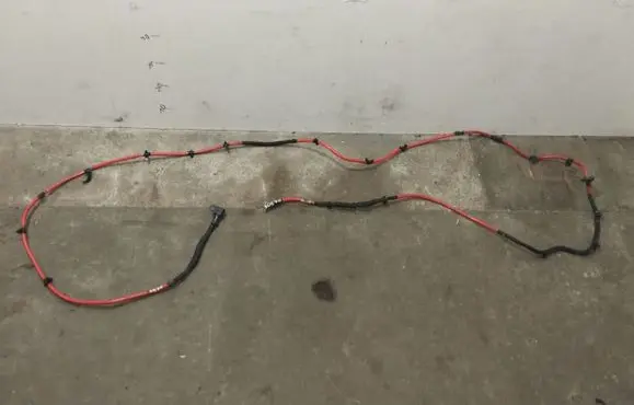 Porsche Panamera (971) Positive cable (battery) 972971311