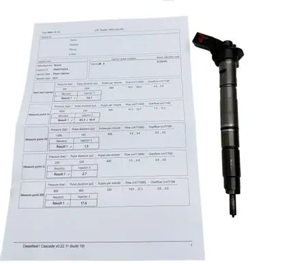 Audi A6 S6 C6 4F Fuel injector 059130277AJ 070127 0445115054