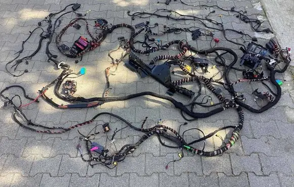 Porsche Macan (95B) Front door wiring loom/harness boot 95B61290100