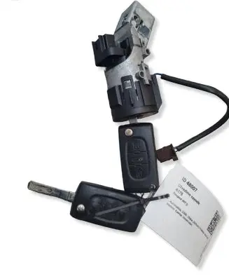 Peugeot 407 Ignition lock NO02073 N0502455 8L2K20A