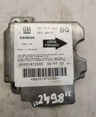 Opel Vectra B Airbag control unit/module 90569340 5WK4175 BQS01872030