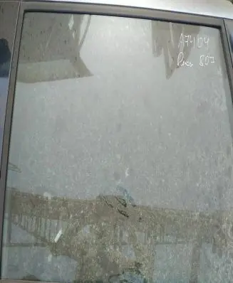 Peugeot 807 Rear door window glass