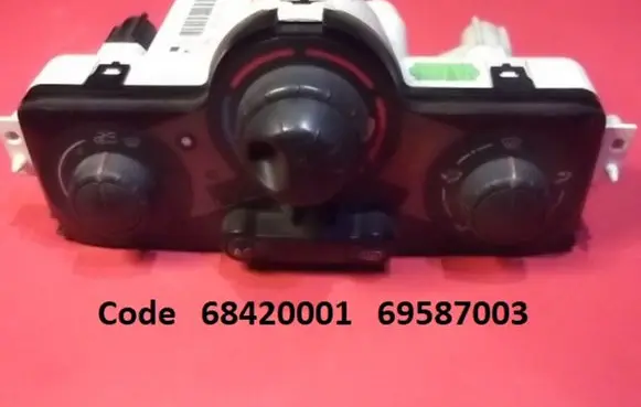 Renault Scenic II - Grand scenic II Climate control unit 68420001 69587003