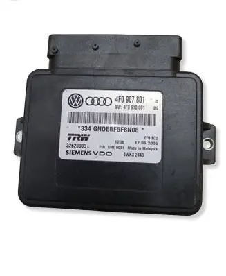 Audi A6 S6 C6 4F Hand brake control module 4F0907801 4F0910801 0EBF5F8N08
