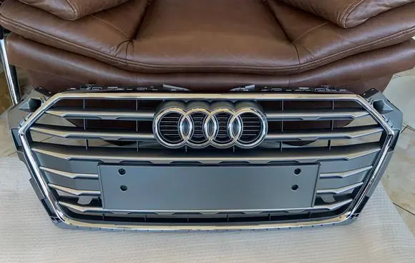 Front bumper upper radiator grill