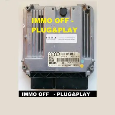 Audi A6 S6 C6 4F Engine control unit/module 0281013611 4F0907401C 1039S16429