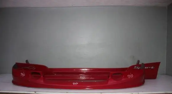 Front bumper splitter molding
