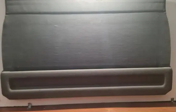 Parcel shelf load cover