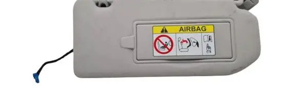 Citroen C4 II Sun visor