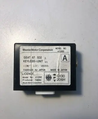 Mazda 626 Door control unit/module GE4T675D2