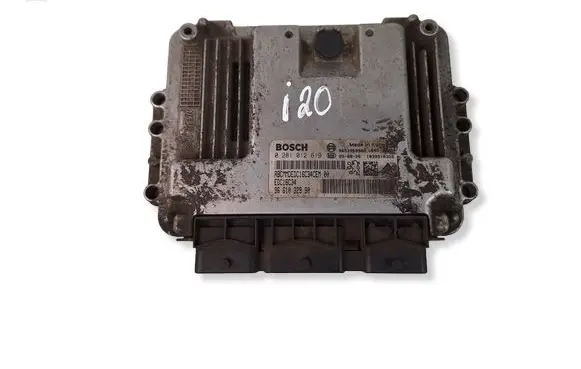 Peugeot 206 Engine control unit/module 9661032980 0281012619