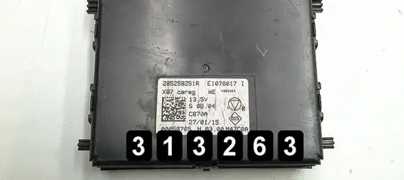 Renault Captur Engine control unit/module 285258251R