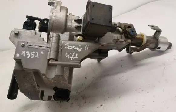 Steering wheel axle set