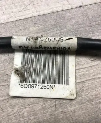 Volkswagen PASSAT B8 Negative earth cable (battery) 5Q0971250N