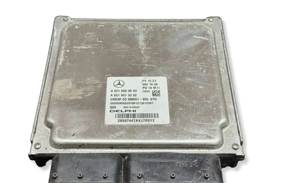 Mercedes-Benz Sprinter W906 Engine control unit/module A6519003603 28597447AXJ A6519013302