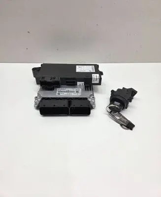 BMW 5 E60 E61 Engine ECU kit and lock set 0281015130 170088597 7811151