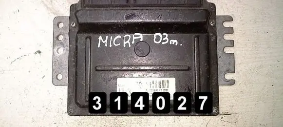 Nissan Micra Engine control unit/module MEC32-040
