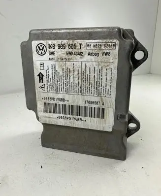 Volkswagen Jetta V Airbag control unit/module 1K0909605T 5WK43412 05H020S2300