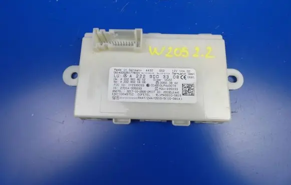 Mercedes-Benz C W205 Keyless (KESSY) go control unit/module A2229018202 A2229003308 A2229021608