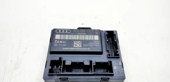 Audi A6 S6 C6 4F Door control unit/module 4F0959792E