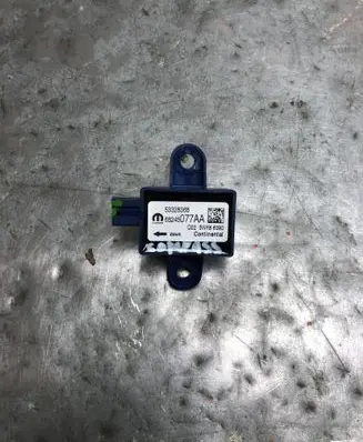 Airbag deployment crash/impact sensor