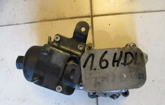 Peugeot 208 Oil filter mounting bracket 9687911280