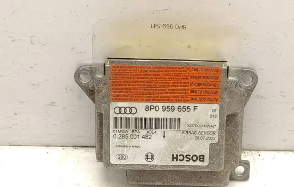 Audi A3 S3 A3 Sportback 8P Airbag control unit/module 8P0959655F 0285001482