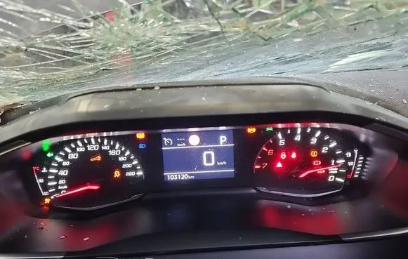 Peugeot 2008 II Speedometer (instrument cluster) 9836056380 IMPRK1541254