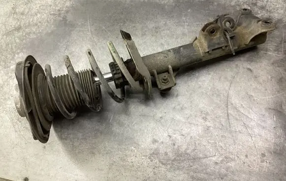 Mercedes-Benz E W212 Front shock absorber with coil spring 801404000812 A2123203913