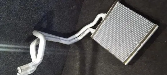 Heater blower radiator
