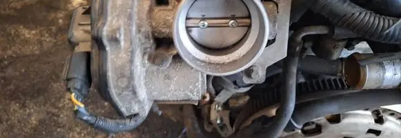 Ford Mondeo MK IV Throttle valve 4m5ged 0224856